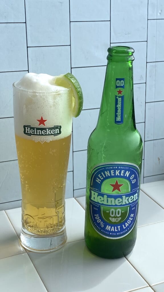 ハイネケン ノンアルコール 0.0 330ml ロングネック瓶 ライム
