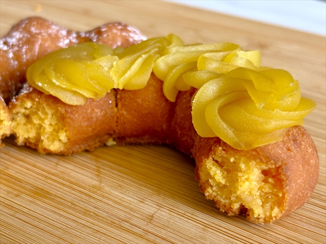 さつまいもド しっとりスイートポテト断面