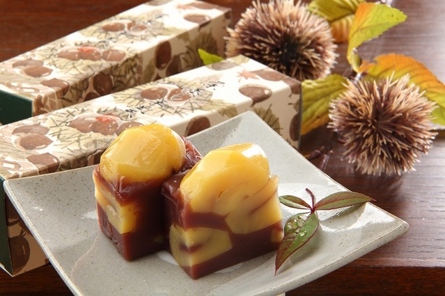 栗蒸し羊羹
