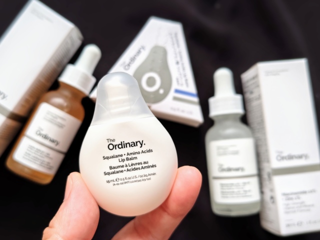 カナダ発ヴィーガンスキンケアブランド「The Ordinary」S+AAリップバーム、セラム