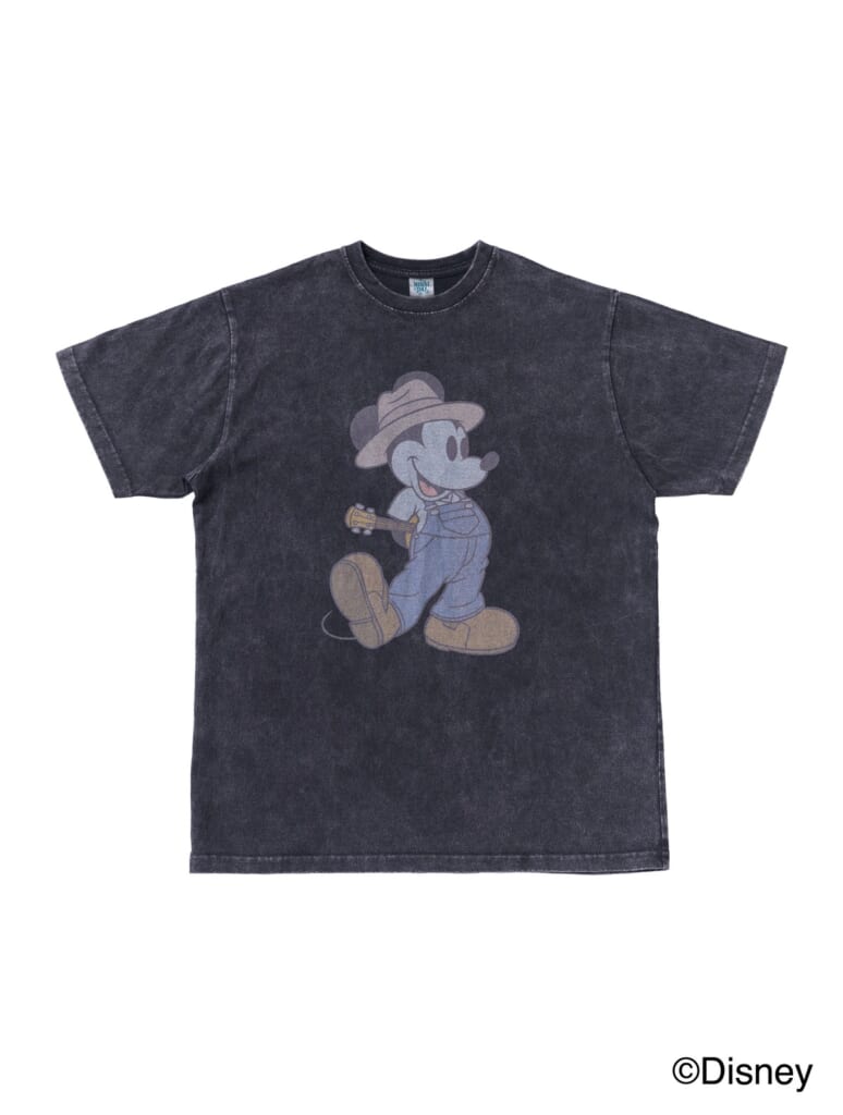HIRAIDAI / “Mickey Mouse” Vintage Style TEE[BLACK]