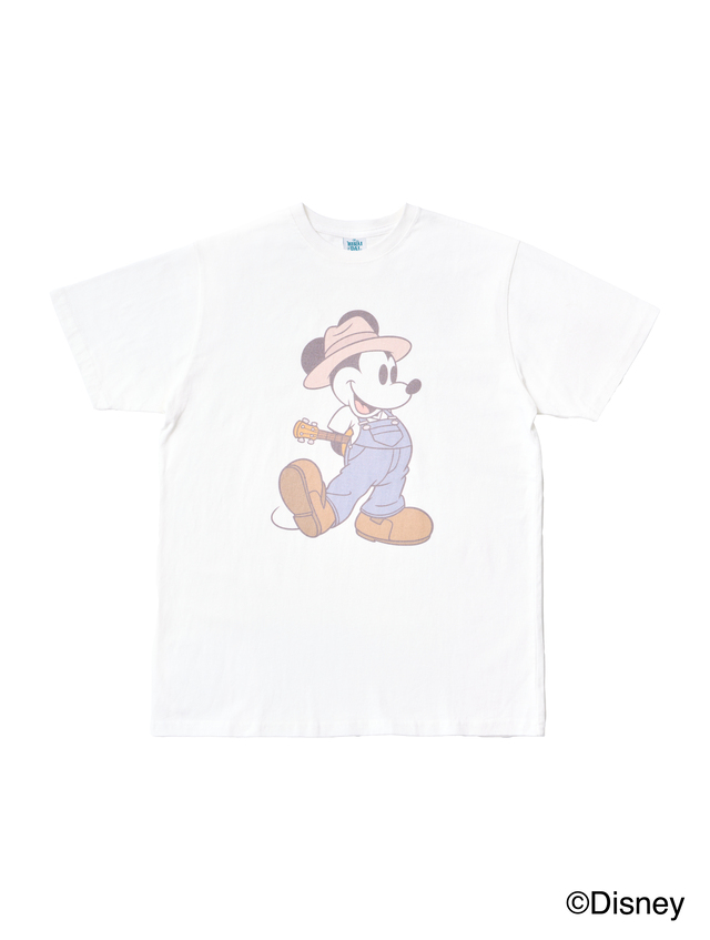 HIRAIDAI / “Mickey Mouse” Vintage Style TEE [WHITE]