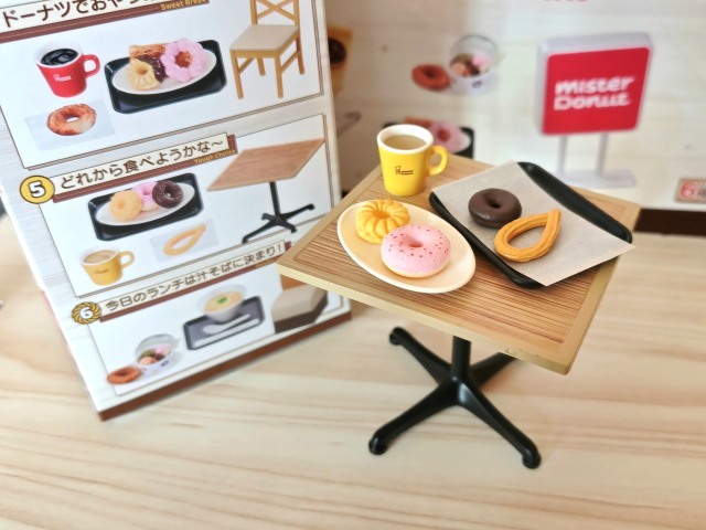 株式会社リーメント・ぷちサンプルシリーズ「まぁるいしあわせ ミスタードーナツ」(どれから食べようかな~)3