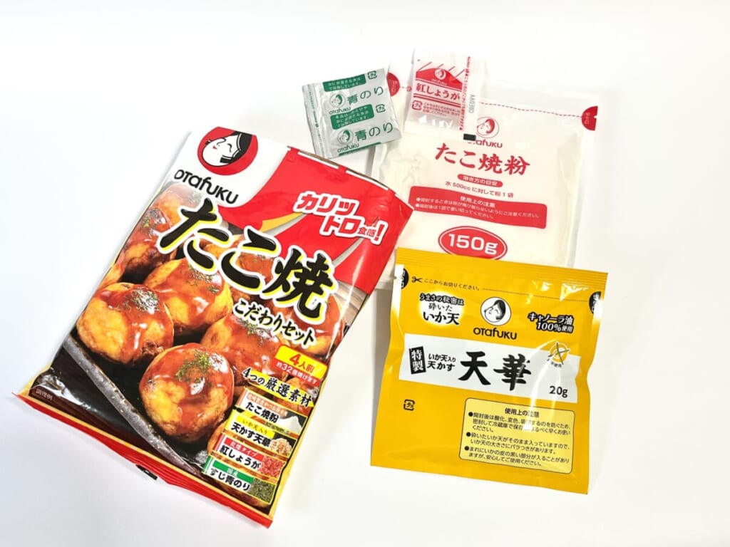 たこ焼こだわりセットの中身
