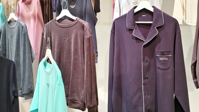 「TENTIAL」・2025年秋冬コレクション発表会にて（「BAKUNE」シリーズ）2