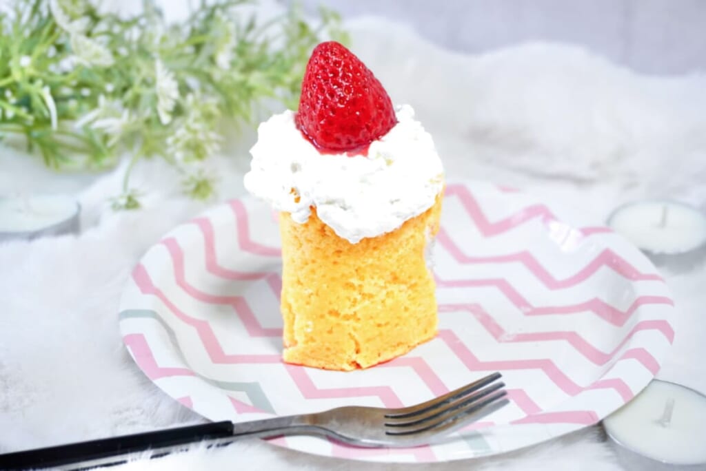 卵焼き器 ホットケーキミックス いちごのキャンドルケーキ