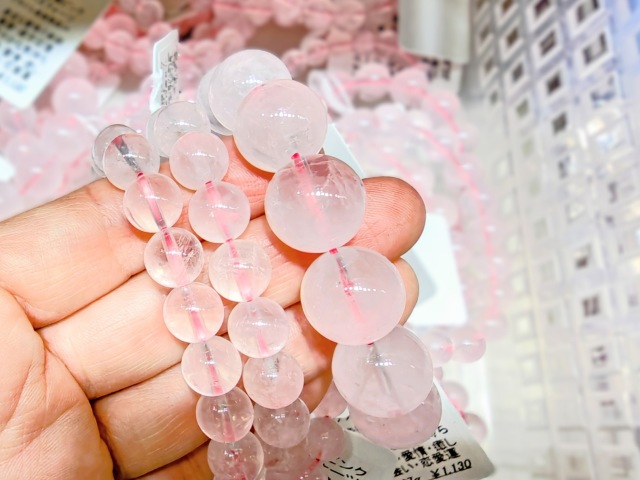 第13回「国際宝飾展」 秋(秋のIJT) 2025年10月29日~2025年10月31日(国際宝飾展 秋、会場パシフィコ横浜)ローズクォーツ