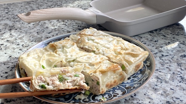 卵焼き器レシピ特集 餃子 包まない シンプル 箸上げ