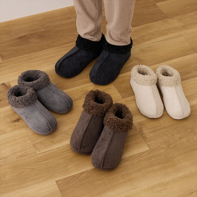 洗える暖かさ逃さないブーツボア