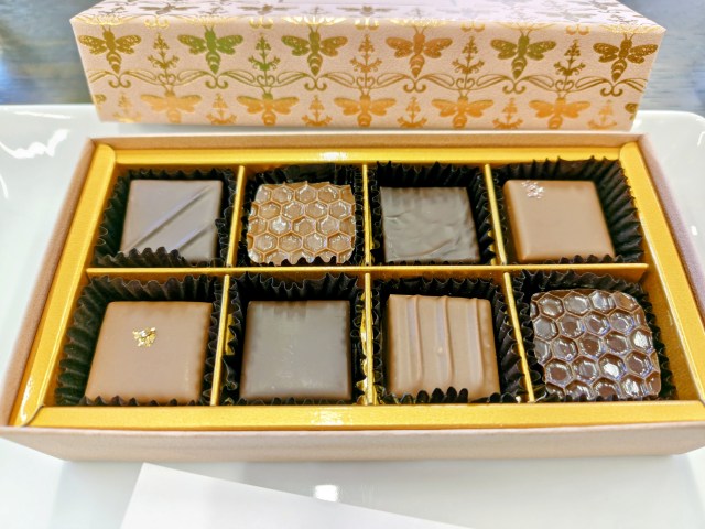 はちみつ専門店「ラベイユ」2026年バレンタイン限定「はちみつボンボンショコラ」8個入り