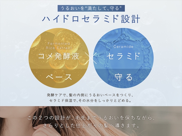 新しいヘアケア設計