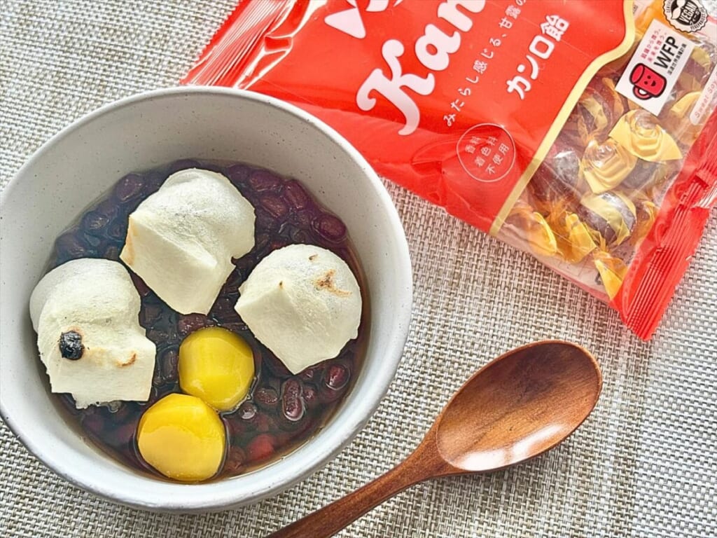 カンロ飴ぜんざい