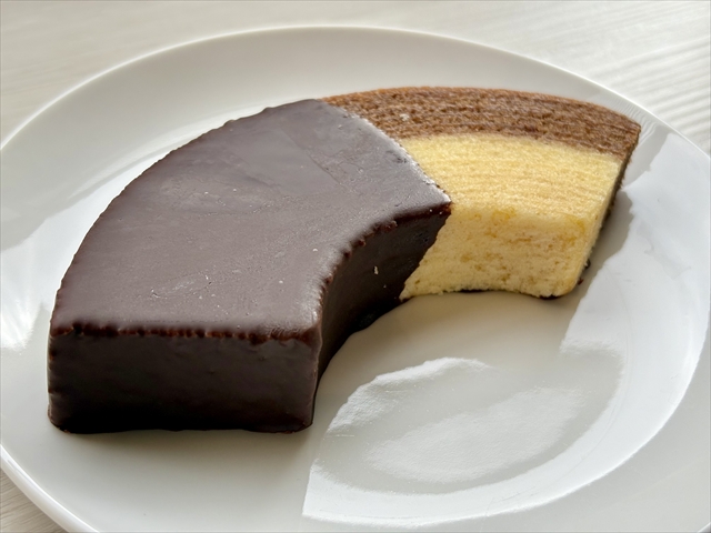2層のショコラバウムクーヘン