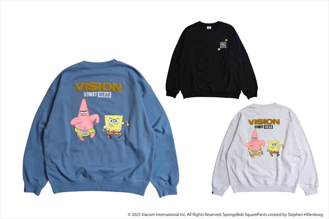 【スポンジ・ボブ】SpongeBob&Patrick Sweatshirt