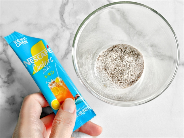 ネスカフェ クーラー レモン 作り方