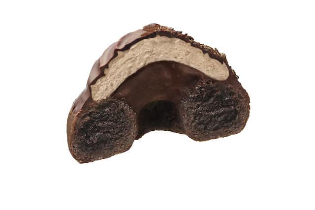 ミスド　トリュフショコラドーナツ ノワール 断面