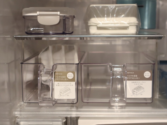 ライフソリューションブランド「KEYUCA」 2026年2月4日(水)2026年春の新作発表会」整理収納アドバイザー・中山真由美さんによる新生活収納術の様子(ストッカー・画像提供:KEYUCA)