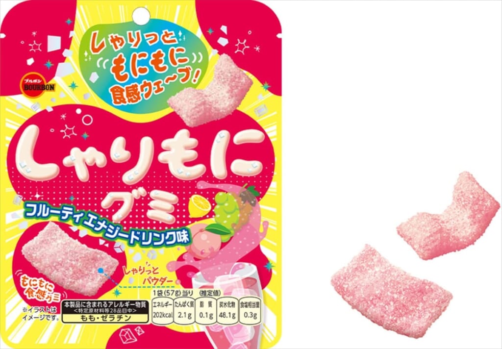 しゃりもにグミ フルーティエナジードリンク味