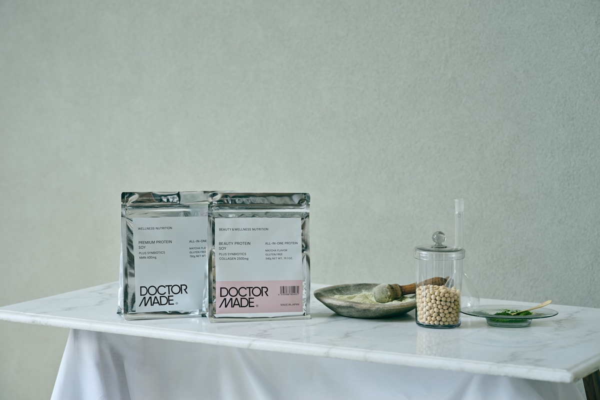 “医療×ライフスタイル”ブランド「DOCTOR MADE」から2種のプロテインが発売