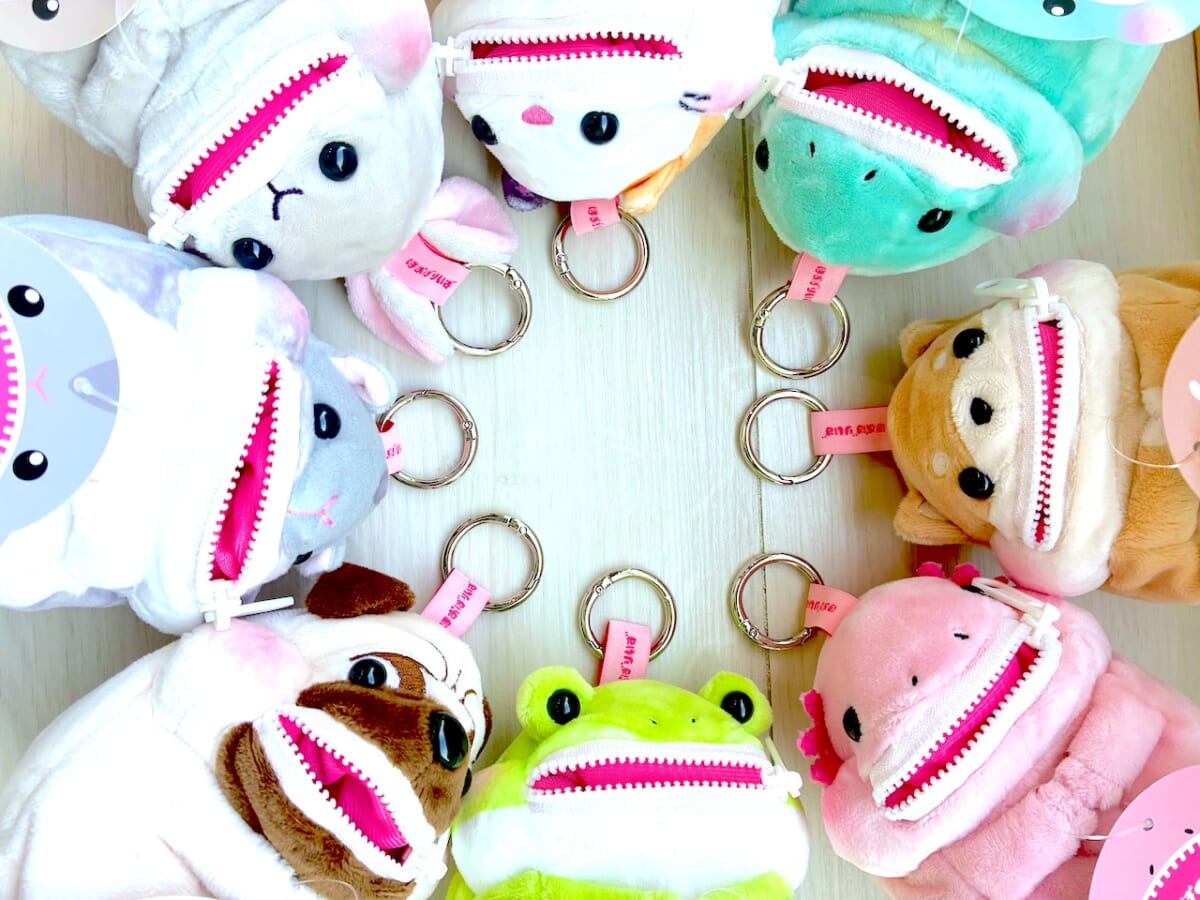 “ぱくぱく”アニマルポーチ『ほおばりいず』メイン