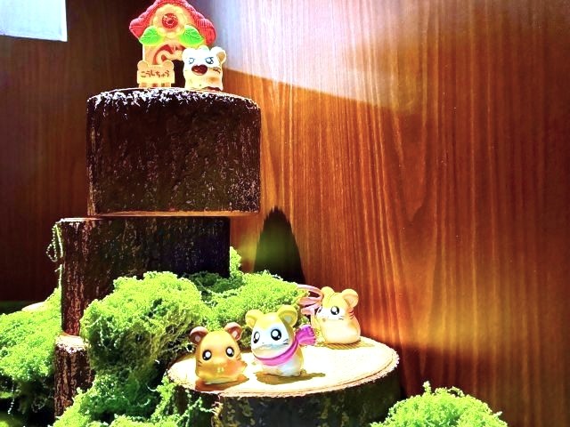 とっとこハムタウン穴の中