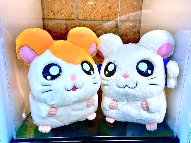 「とっとこハムタウンショップ」ぬいぐるみ展示品