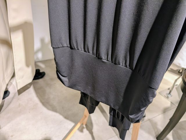 スタイルカバー ロングTシャツ　ウエスト部分