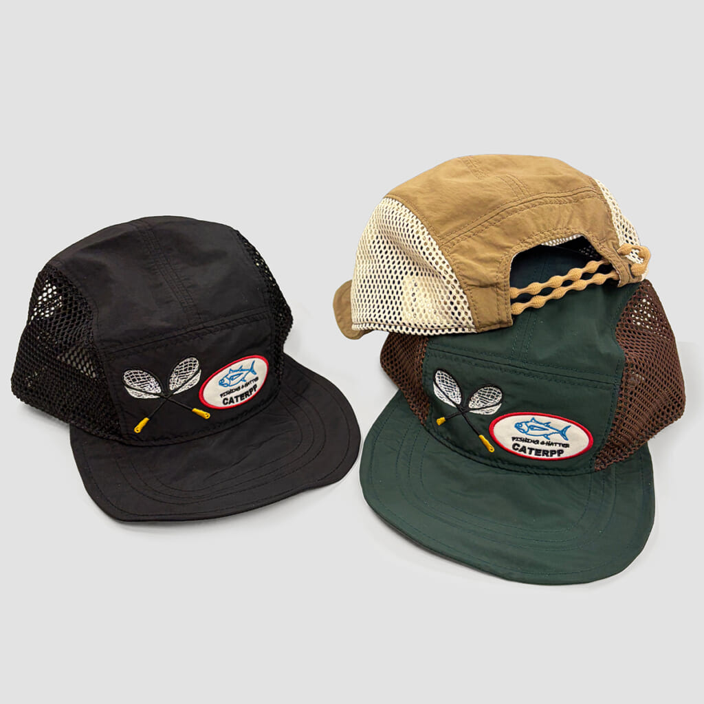 お出かけ　春夏　高機能キャップ　 CATERPP LB MESH LOGO CAP