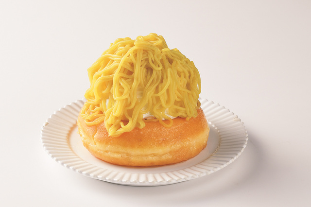 熟成蜜いもモンブランドーナツ