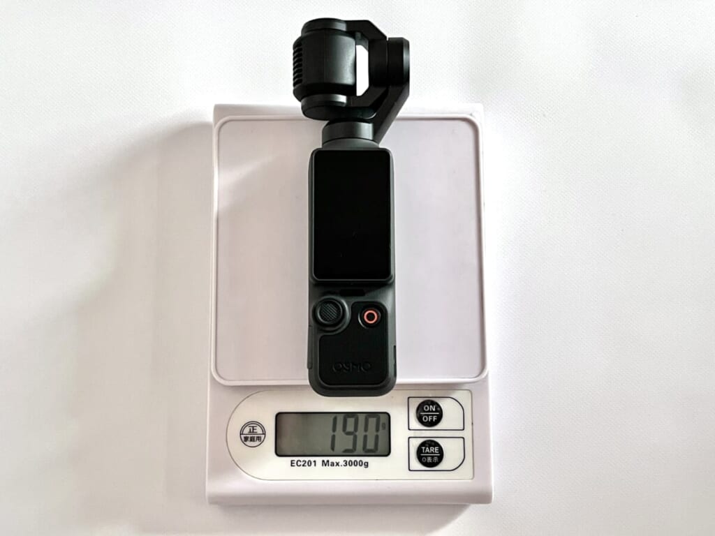 DJI Osmo Pocket 4の本体重量