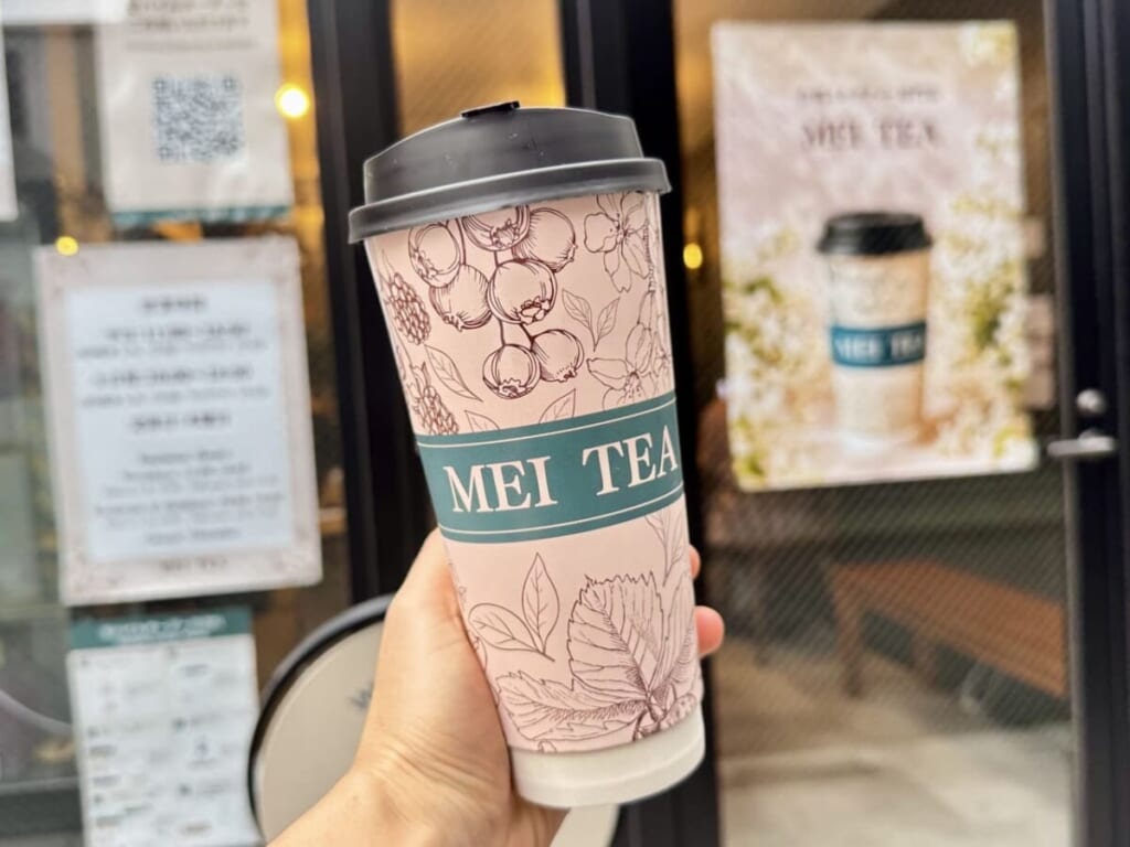 【蔵前】MEI TEAの「フローラルデュー ミルクティー」