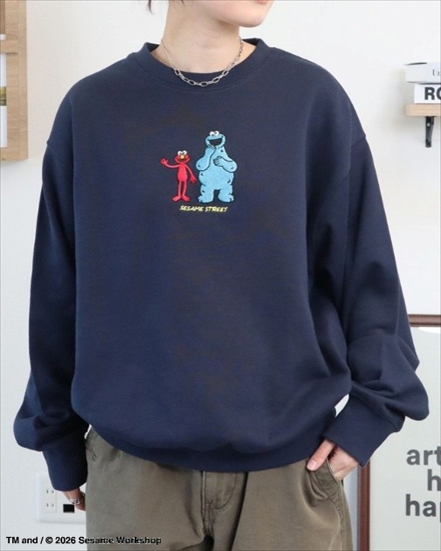 フロント刺繍スウェット2