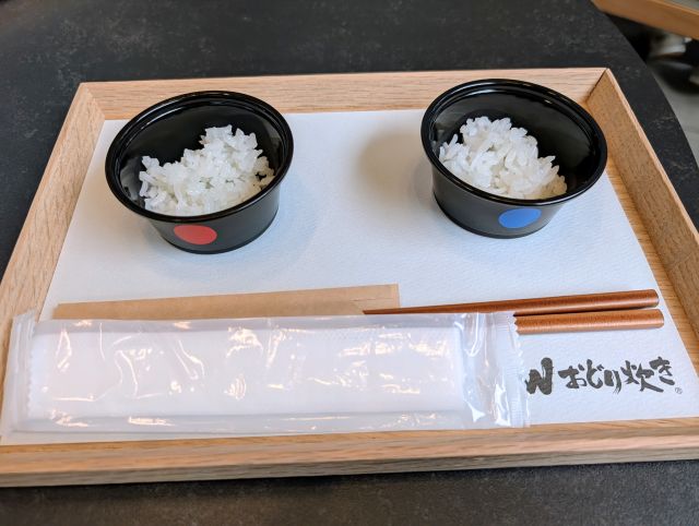 食べ比べ　2種白米