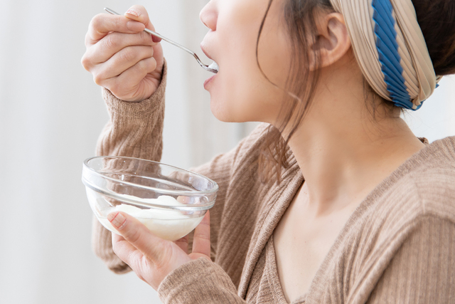 「ビフィズス菌入りヨーグルトを食べ続けたことそのもの」が老化にブレーキ