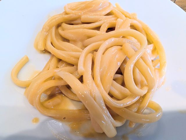 「濃厚うにクリームソース」実食